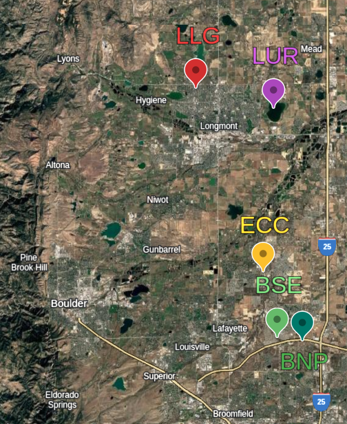 Map of Sites